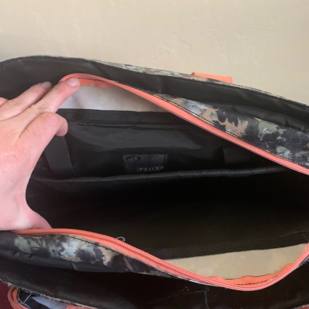 Pink Volcom Camo Computer Crossbody - Picture 3 of 4